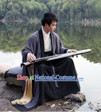 China Classical Musician Hanfu Dresses for Men