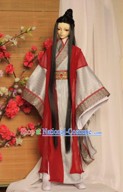 China Classical Prince Hanfu Robes for Men