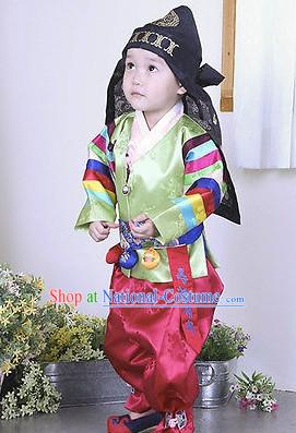 Asian Fashion online Korean Hanboks for Little Boys