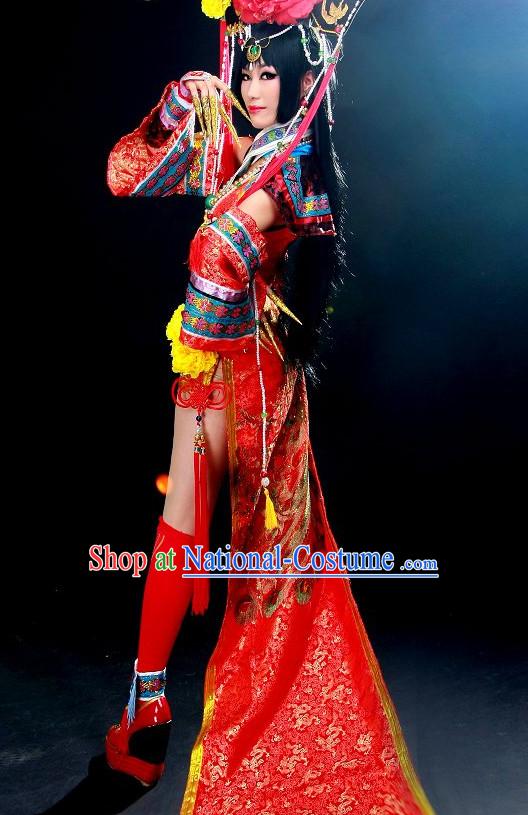 China Princess Cos Hair Asian Costumes Asian Fashion Chinese Fashion Asian Fashion online