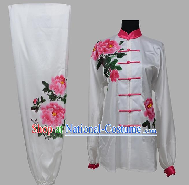 White Top Martial Arts Competition Clothing Complete Set