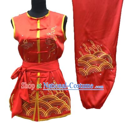 Professional Sleeveless Martial Arts Kung Fu Uniform for Men