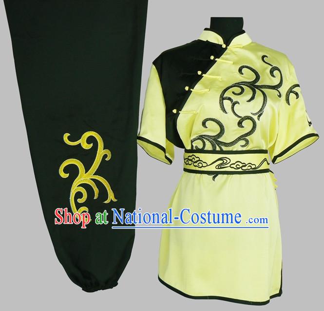 Chinese Classical Short Sleeves Kung Fu Uniforms