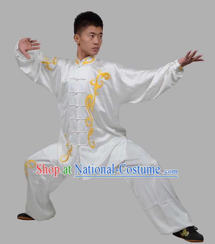 Long Sleeves Kung Fu Uniforms Complete Set