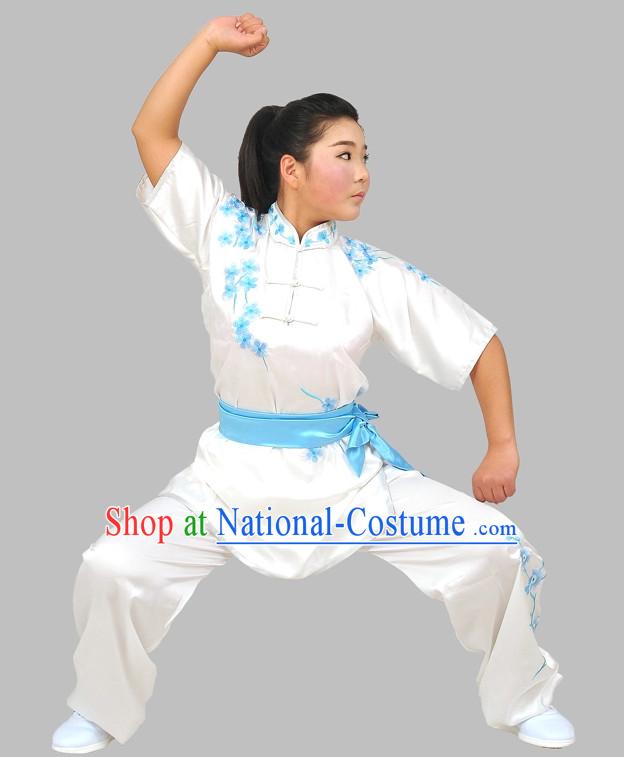 Supreme Kung Fu Uniform Hapkido Wooden Dummy Marshal Arts Aikido Krav Maga Complete Set