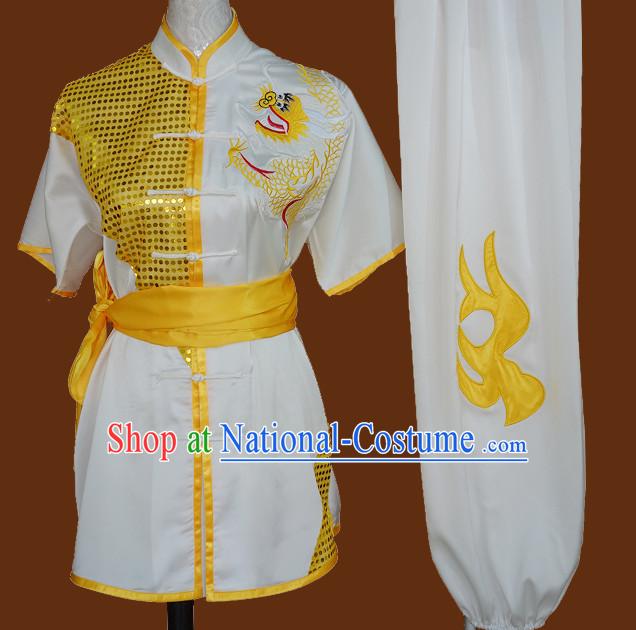 Supreme Kung Fu Uniform Hapkido Wooden Dummy Marshal Arts Aikido Krav Maga Complete Set