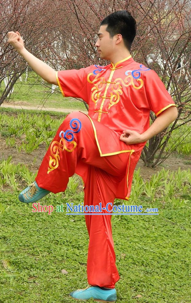 Supreme Kung Fu Uniform Hapkido Wooden Dummy Marshal Arts Complete Set