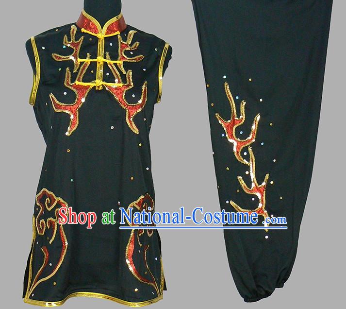 Top Nanquan Kung Fu Marshal Arts Uniforms Complete Set