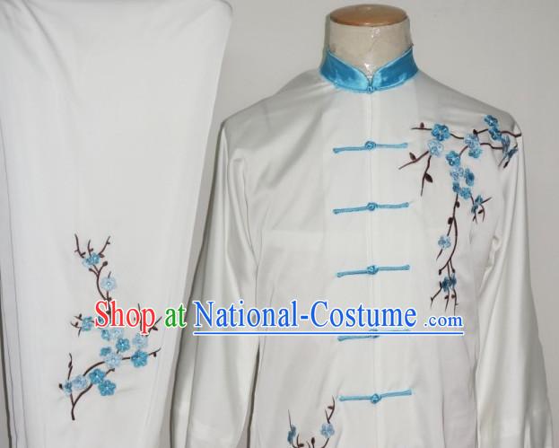 Kung Fu Dragon Embroidery Suit Training Kung Fu Costume Kung Fu Classes Dresses