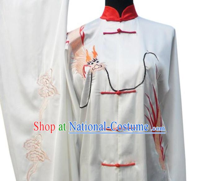 Top Dragon Embroidery Tai Chi Championship Uniform