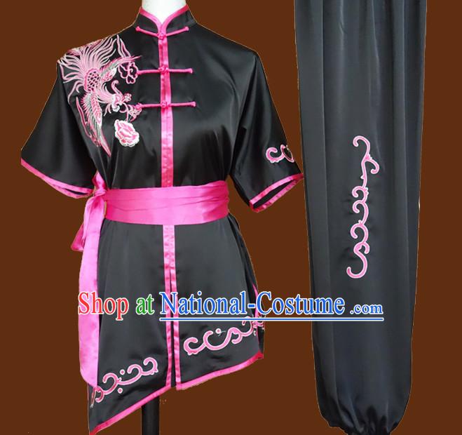 Tradtiional Martial Arts Phoenix  Embroidery Championshiop Winner Suit