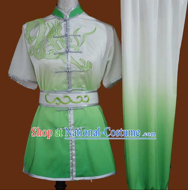 Tradtiional Martial Arts Embroidered Championshiop Winner Suit