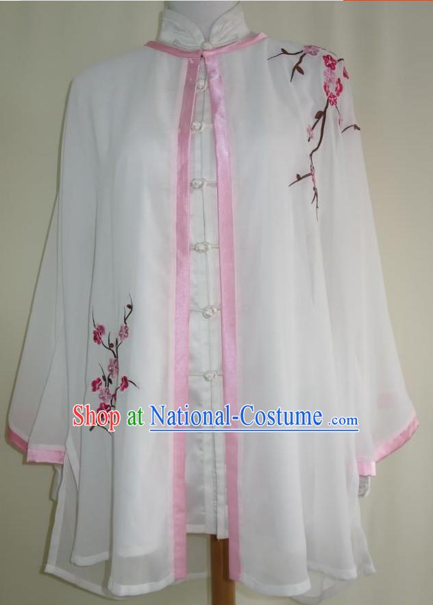 Tradtiional Martial Arts Embroidered Championshiop Winner Suit and Cloak