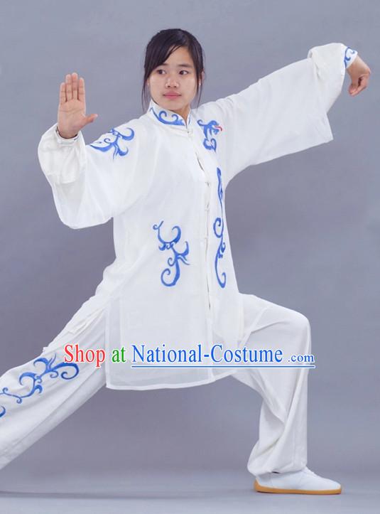 Tradtiional Martial Arts Embroidered Championshiop Winner Suit and Cloak