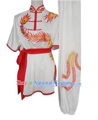 Top China Phoenix Embroidery Shaolin Monk Shaolin Monks Training Suits