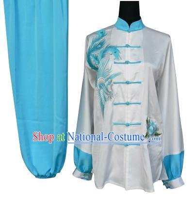 Top China Phoenix Embroidery Shaolin Monk Shaolin Monks Training Suits