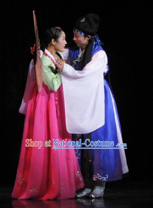 Korean Stage Performance Qiu Xiang Hanbok Dance Costumes Carnival Costumes Traditional Costumes