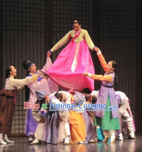 Korean Stage Qiu Xiang Hanbok Dance Costumes Carnival Costumes Traditional Costumes