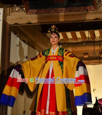 Korean Palace Hanbok Dance Costumes Carnival Costumes Traditional Costumes for Women