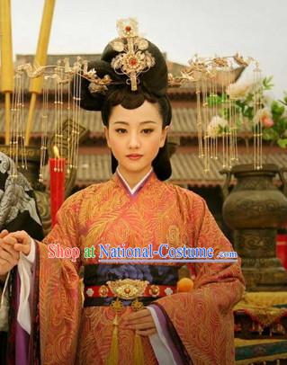 China Classical Handmade Empress Hair Jewellery Set