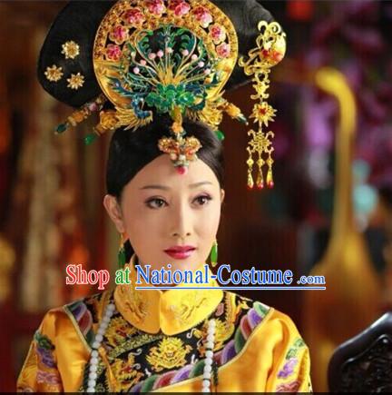 Supreme Chinese Empress Phoenix Jewellery Accessories Wedding Headpieces Set