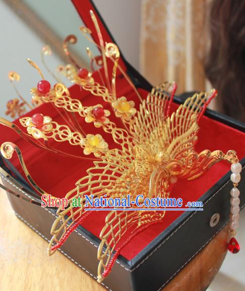 Chinese Traditional Handmade Phoenix Hair Jewellry