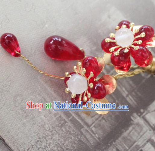 Chinese Traditional Handmade Plum Blossom Hair Clip