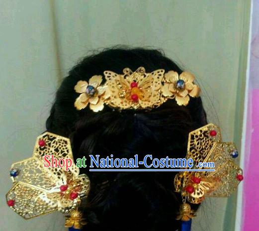 Chinese Empress Hair Accessories Comb Fascinators Headbands Bridal Headpieces