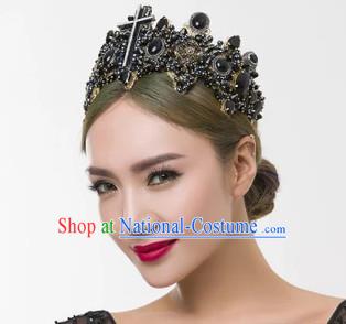 Top Bridal Baroque Style Queen Crown