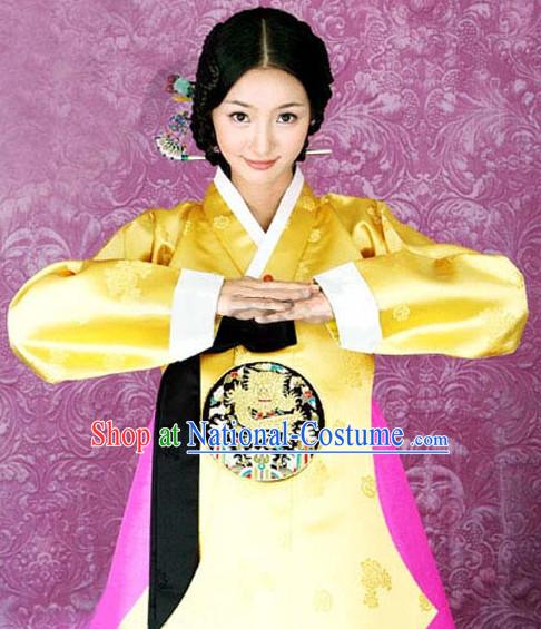 Dangui Korean Royal Costume Traditional Korean Queen Princess Ceremony Costumes for Women