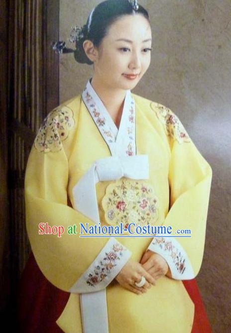 Dangui Korean Royal Costume Traditional Korean Queen Princess Ceremony Costumes for Women