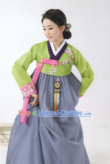 Korean Official Female Hanbok Clothes