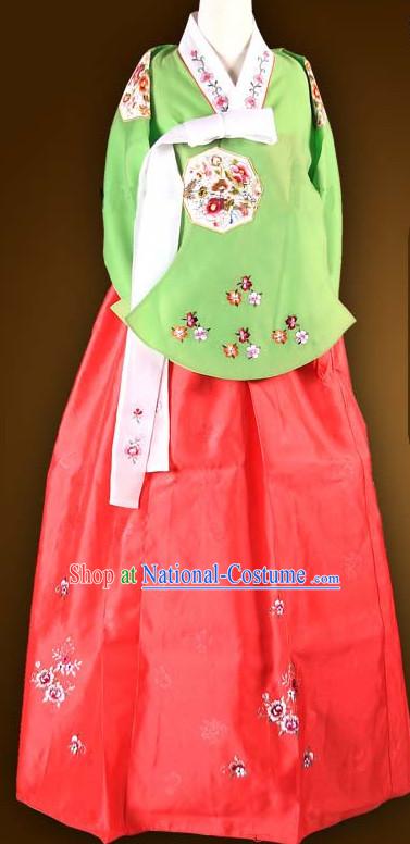 Traditional Ceremony Dress Custom Made Dangui Korean Royal Costumes for Women