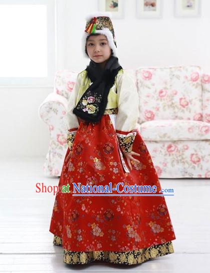 Asia Fashion Korean Costumes Apparel Outfits Clothes Dresses online for Children