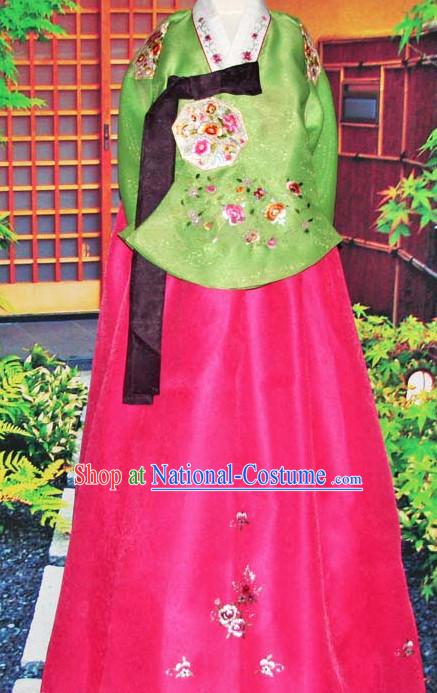 Traditional Ceremony Dress Custom Made Dangui Korean Royal Costumes for Women