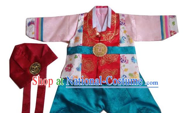 Traditional Korean Clothing Custom Made Kids Hanbok