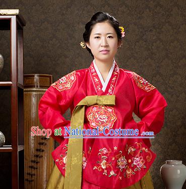 Korean Custom Made Dangui Hanbok Dresses for Women