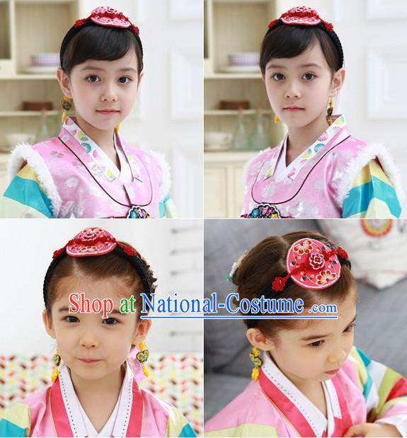 Korean Hanbok Headwear for Kids