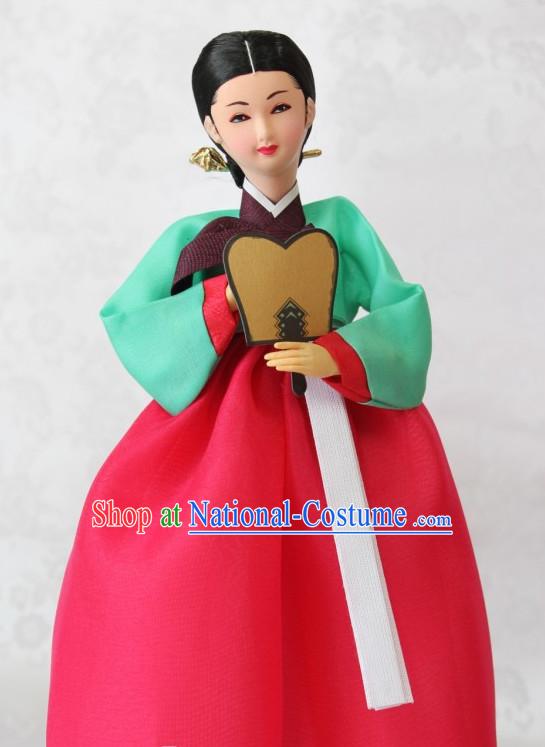 Korean Traditional Handmade Silk Figurines