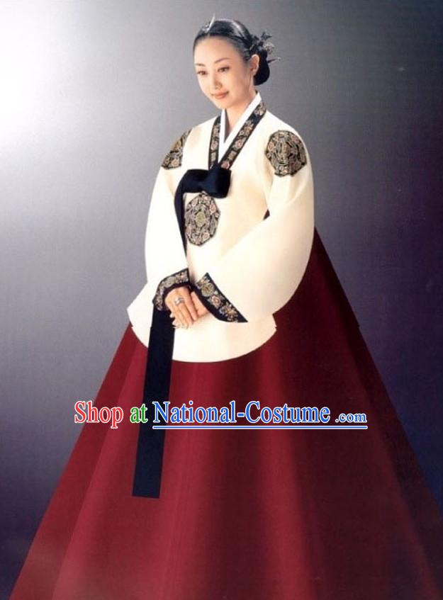 National Costume of Korea Korean Traditional Dress Dangui Hanbok Panier Korean Fashion Shopping online