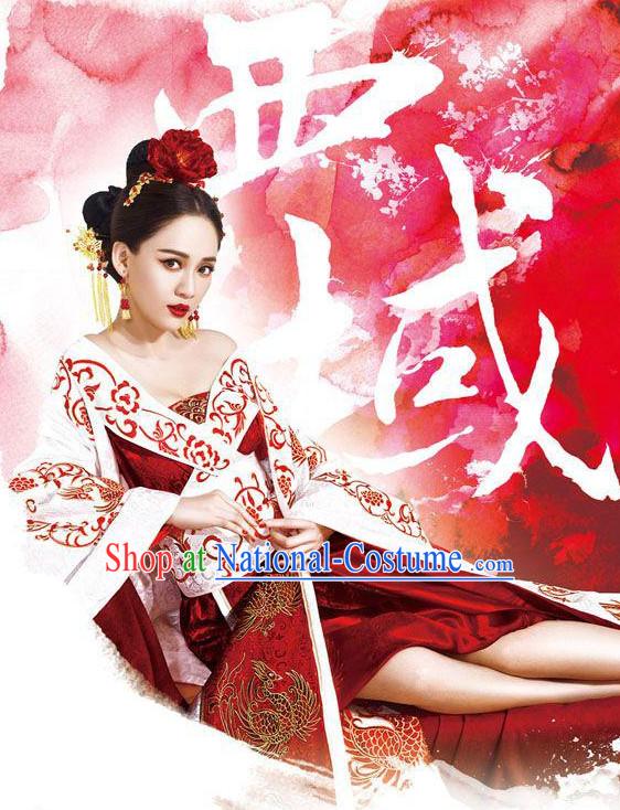 Chinese TV Drama Film Gu Zhuang Costumes