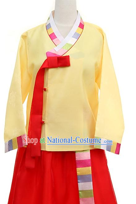 Korean Restaurant Hanbok Working Uniform