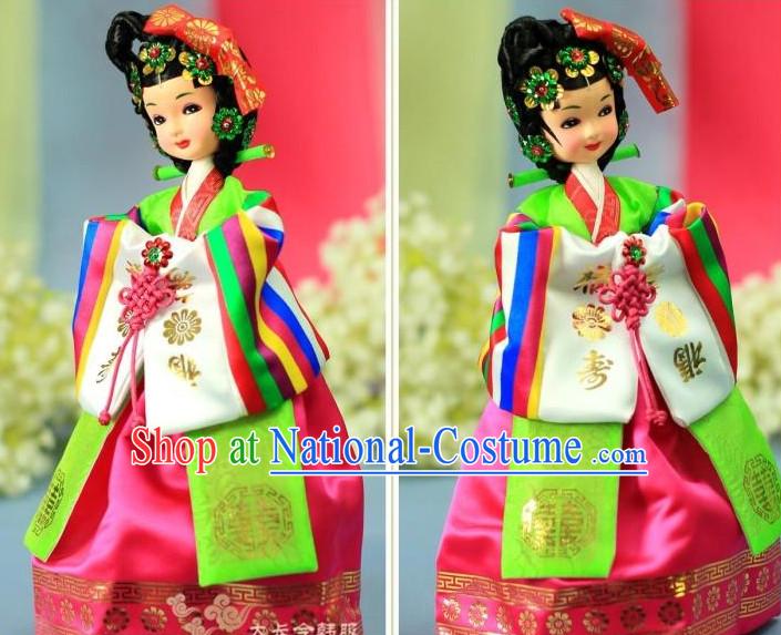 Korean Traditional Dancer Statue Arts