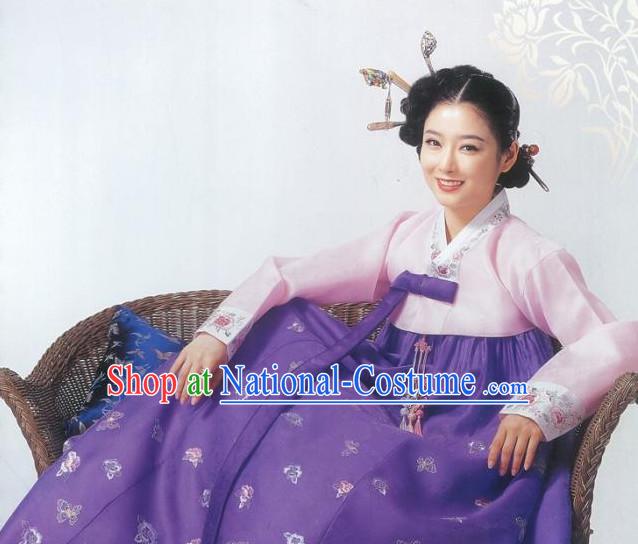 Top Korean Folk Dress online Traditional Costumes National Costumes for Girls