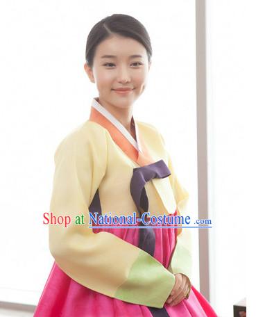 Korean Traditional Hanbok Wife Clothing