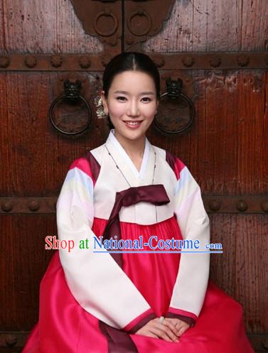 Korean Traditional Hanbok Female Clothes