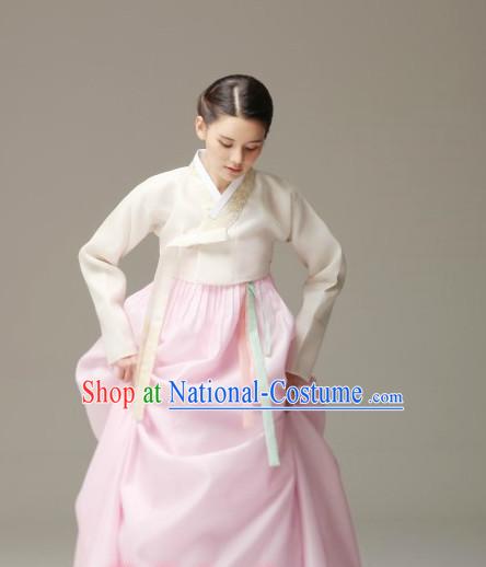 Korean Traditional Hanbok Female Clothes