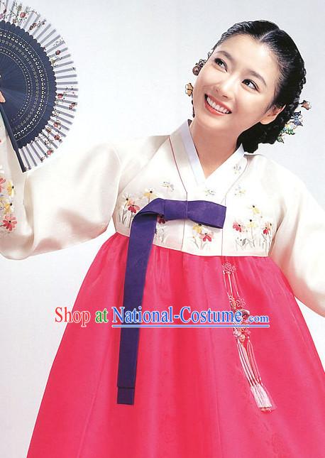 Top Korean Traditional Custom Made Hanbok Clothes for Women