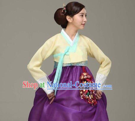 Top Korean Traditional Custom Made Modern Hanbok Skirt Complete Set for Women