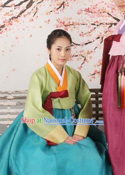 Top Korean Traditional Custom Made Hanbok Clothing Complete Set for Women